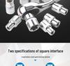 9-Piece Flower & Star Type E-Socket Set - Hexagonal & Six-Pointed
