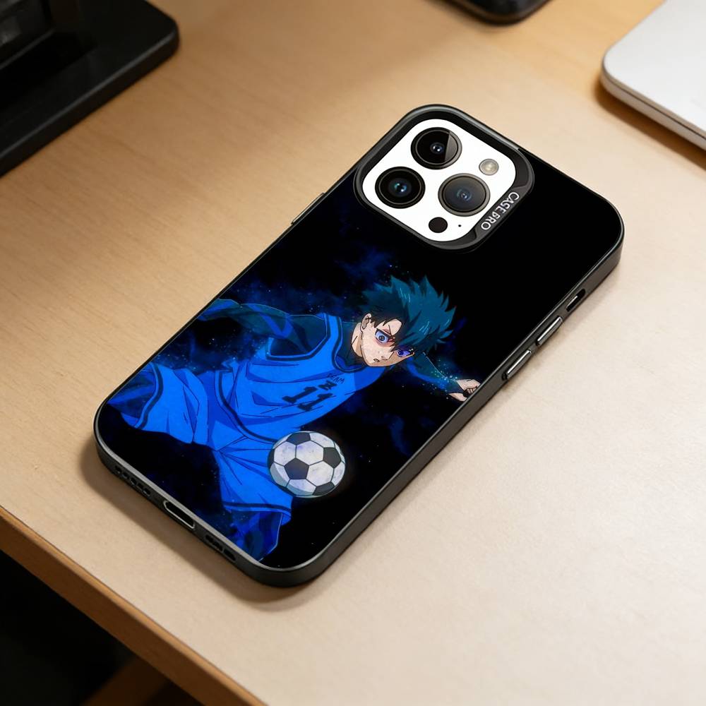 

Blue Isa gi Yoi chi Phone Case For iPhone 17,16,15,14,13,12,11 Plus,Pro Max,XS,Colorful Silver Black Cover iPhone14