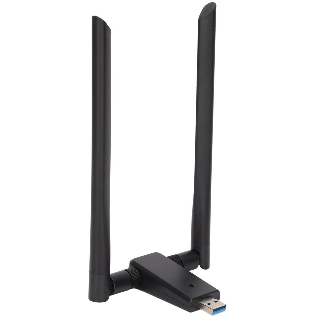 WiFi Adapter Dual 5Dbi Antenna 802.11ac 5G 2.4G USB3.0 1200Mbps High Gain USB Network Card for Laptop Desktop PC