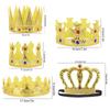 Kids Birthday Hat Gold Silver Crown Baby One Year Old Birthday Boy Girl 1st Happy Birthday Party Decoration Supplies Photo Props
