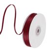 Double Sided Satin Ribbon Wine Red Width 3 Mm Extra Fine 100 Yards Long Approximately 91 Meters Large Capacity Gift Wrapping Ribbon Bowknot Packaging