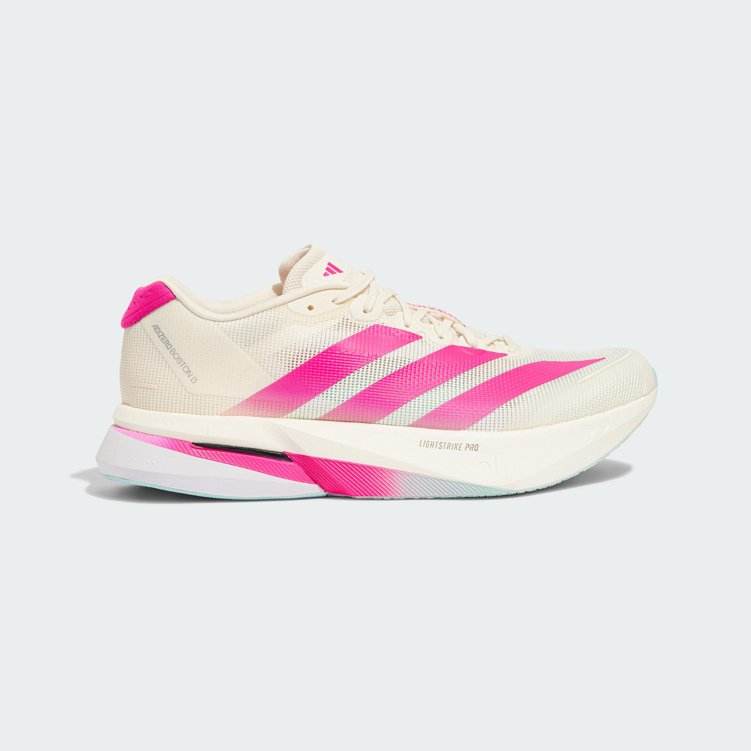 Adidas Adizero Boston 13 Training Racing Running Shoes Unisex Jade Whi 40.5