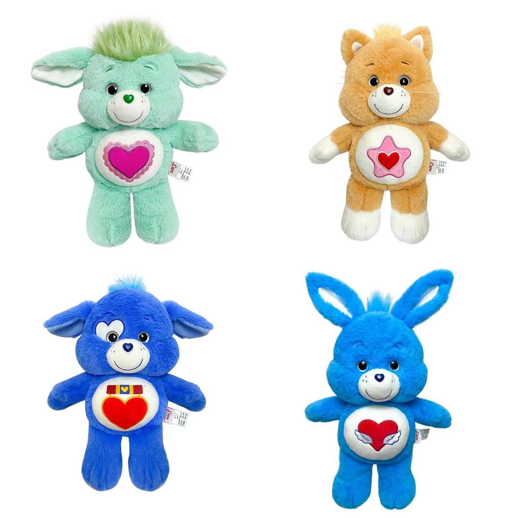 Soft And Cuddly Care Bears Plush Toy Series Including Heart Animal Friends In Rainbow Colors