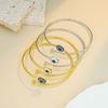 Gothic Adjustable Creative Bangle Personalized Blue Eye Ring Unique Demon Eye Bracelet  Cosplay