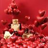10-50pcs Red Heart Balloons Double Layered Inflatable Latex Balloon for Valentine Day Wedding Propose Party Anniversary Decora