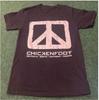 CHICKENFOOT Nombre del Logo de la Banda Camiseta Clásica Negra Unisex S-5XL EM1606