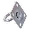 Stainless Steel Rotating Ceiling Hooks Pad Silver U Hooks for Seawater Anti Ability Ceiling Hooks