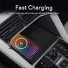 Car Wireless Charger Pad Stable Fast Charging For BYD Song Plus 2023-2024 Center Console Storage Box Auto Decoration Accessories