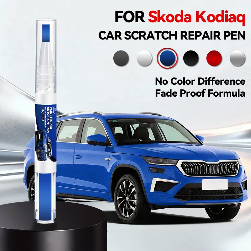 2026 Hot Car Accessories For Skoda Kodiaq 2016-2025 NS Paint Repair Pen Touch Up Scratch Remover DIY Auto Accessories Black Whit