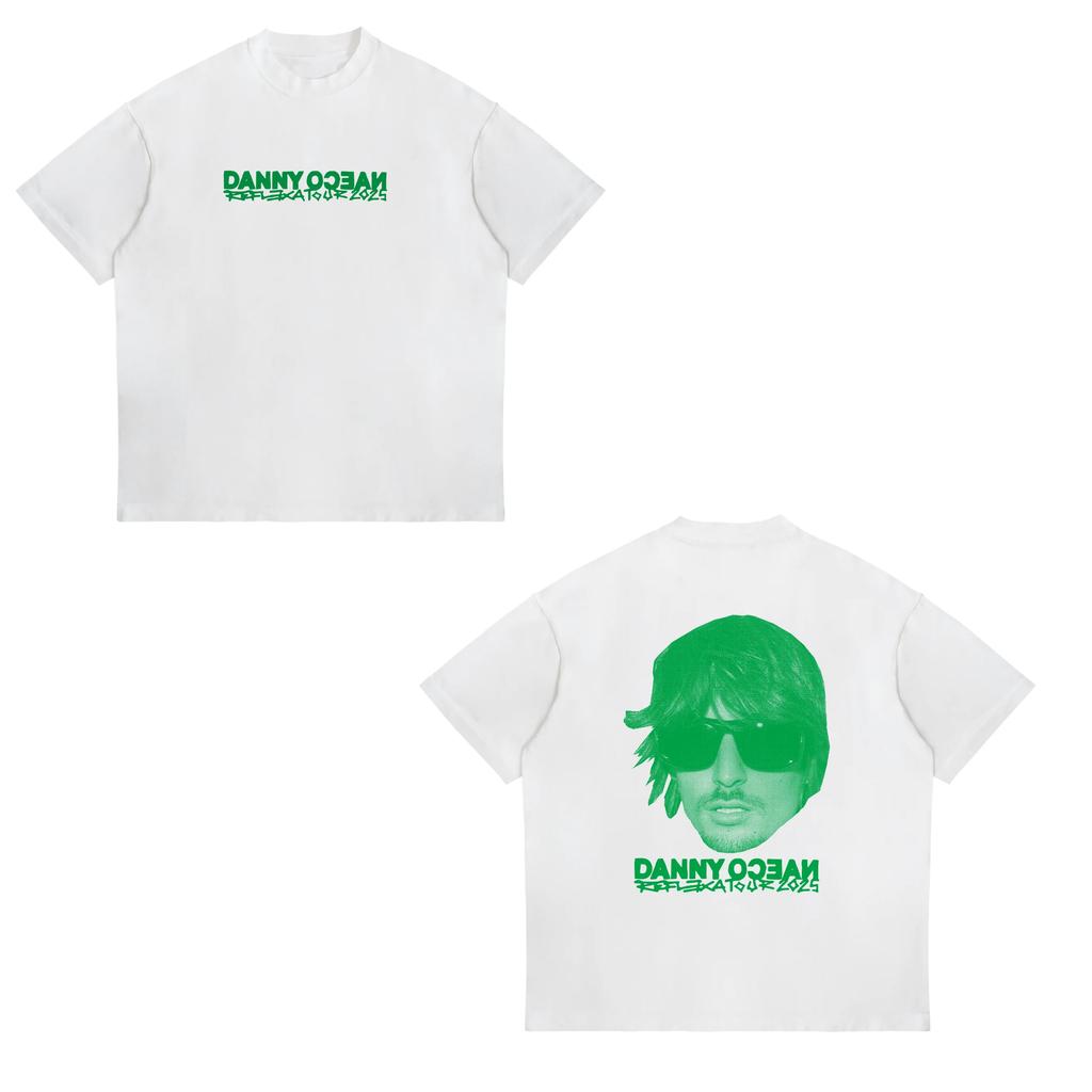 Rapper Danny Ocean Album Tour 2026 Tshrit Unisex Women Hiphop Tshirts Shortsleeved Loose Casual Cotton Highquality Tshirts