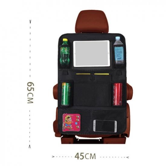 Multifunction Car Storage Bag Auto Seat Back Pouch Hanging Pockets Organizer