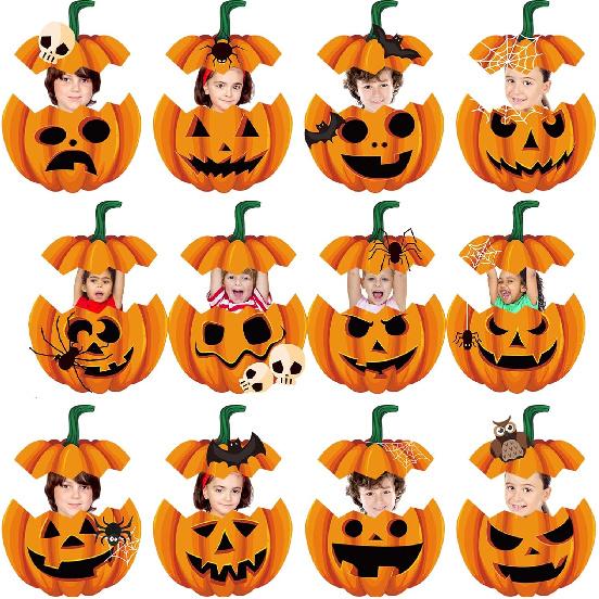 Kosiz 60 Pcs Hot Air Balloon Decorations for Classroom Back to School Cutout Colorful Bulletin Board Decor Hot Air Balloon Paper Cut Decor for Scary
