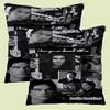 Damon Salvatore The Vampire Diaries Kuddfodral Tecknad Soffa Dekorativt Hem Dubbelsidig Tryck Kort Plysch Söt Kudde