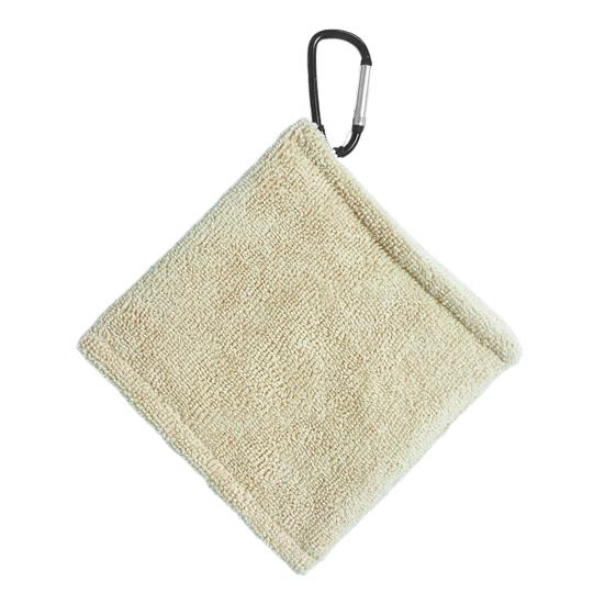 Golf Ball Towel Small Pocket Towel with D Clip for Balls Clubs Portable Golf Ball Cleaner Accessories for Men Women Course Exercise