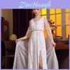 Goddess Inspired Dress With Stretch Polyester Fabric For Stage Performances And Cosplay Events