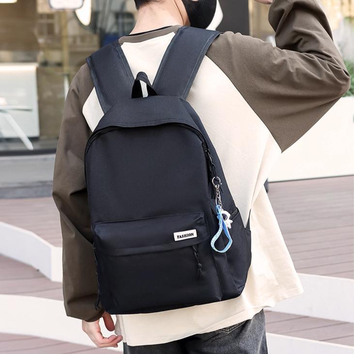 

Рюкзак Простой Большой Вместимости Дорожный Рюкзак Для Женщин Отдыха 43x12x30cm чёрный