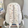 Cartoon Puppy Printed Backpack Junior High School Student Schoolbag Large Capacity Backpack