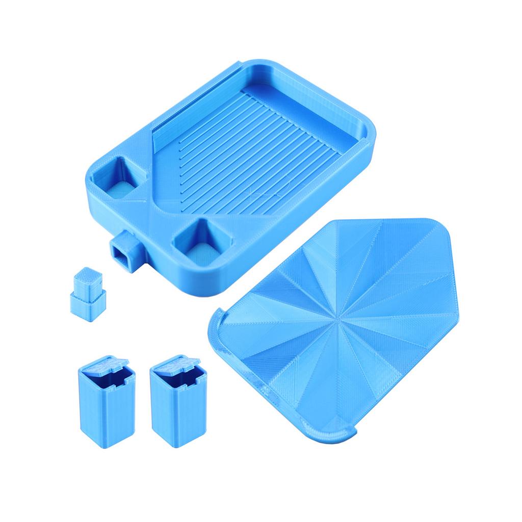 Efficient Beads Painting Accessory Tray Includes Cover And Small Bin For Spill Proof Crafting Easy To Cleaning