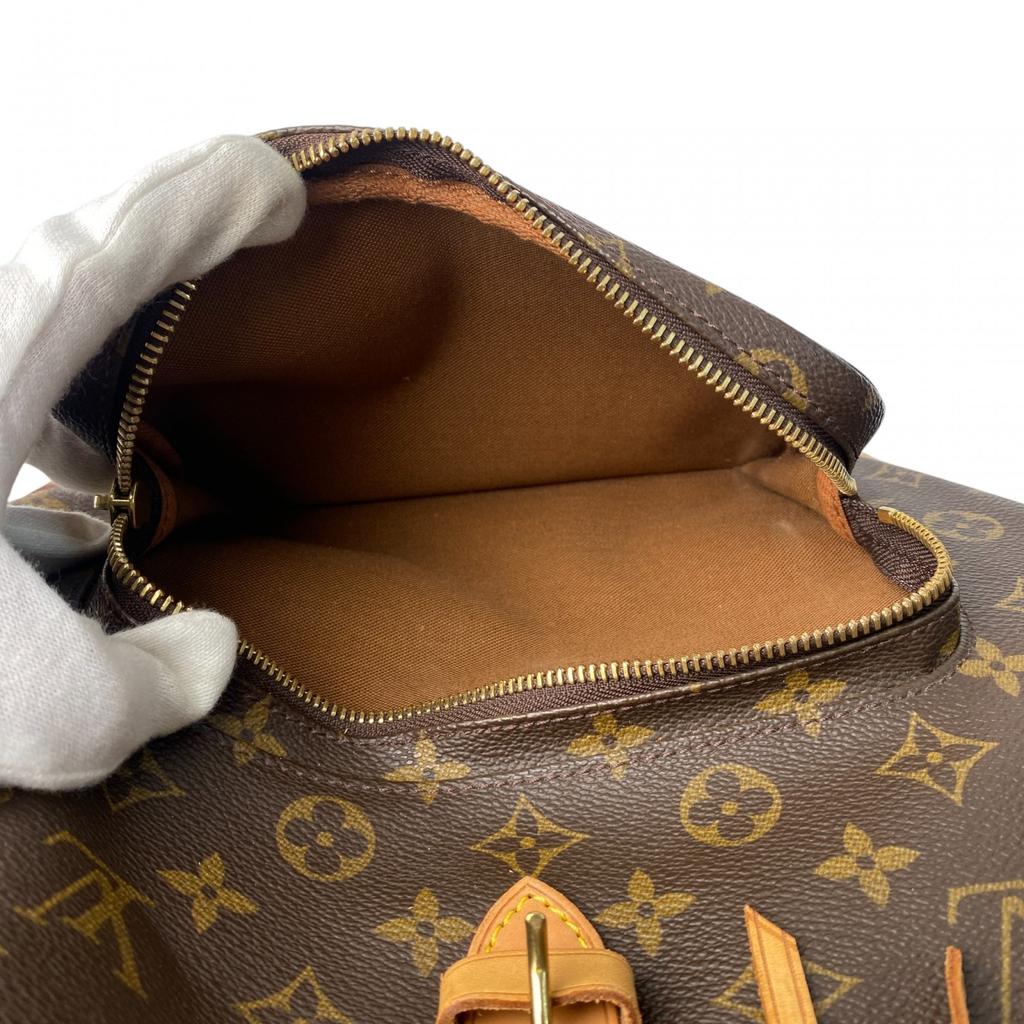 Used LOUIS VUITTONBackpack Â· Daypack Brown PVC/leather Women