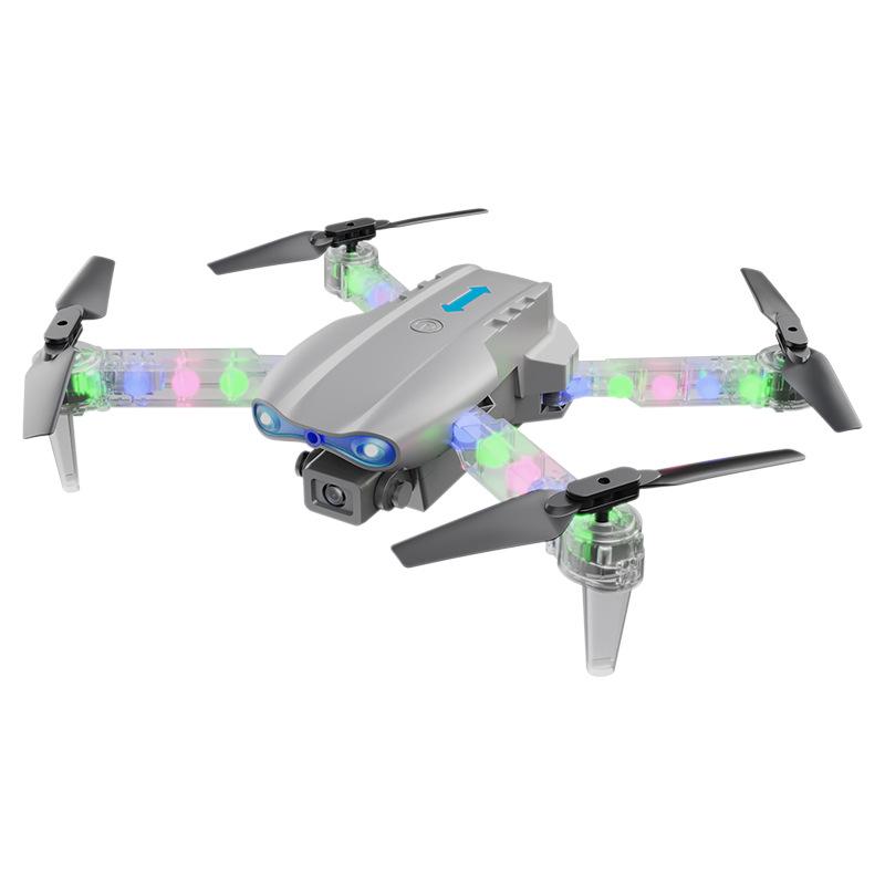 Cross E99D HD Colorful Lights Remote Control Drone Quadcopter with Dual Camera for Aerial Photography.