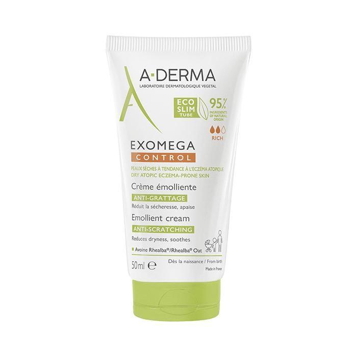 A-Derma Exomega Control Pflegende Anti-Kratz-Emulsion 50ml
