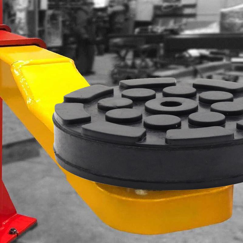 Universal Car Rubber Jack Pad Frame Protector Hydraulic Ramp Trolley Jack Adapter for Pinch Weld Side Lifting Disk Jacking Tool