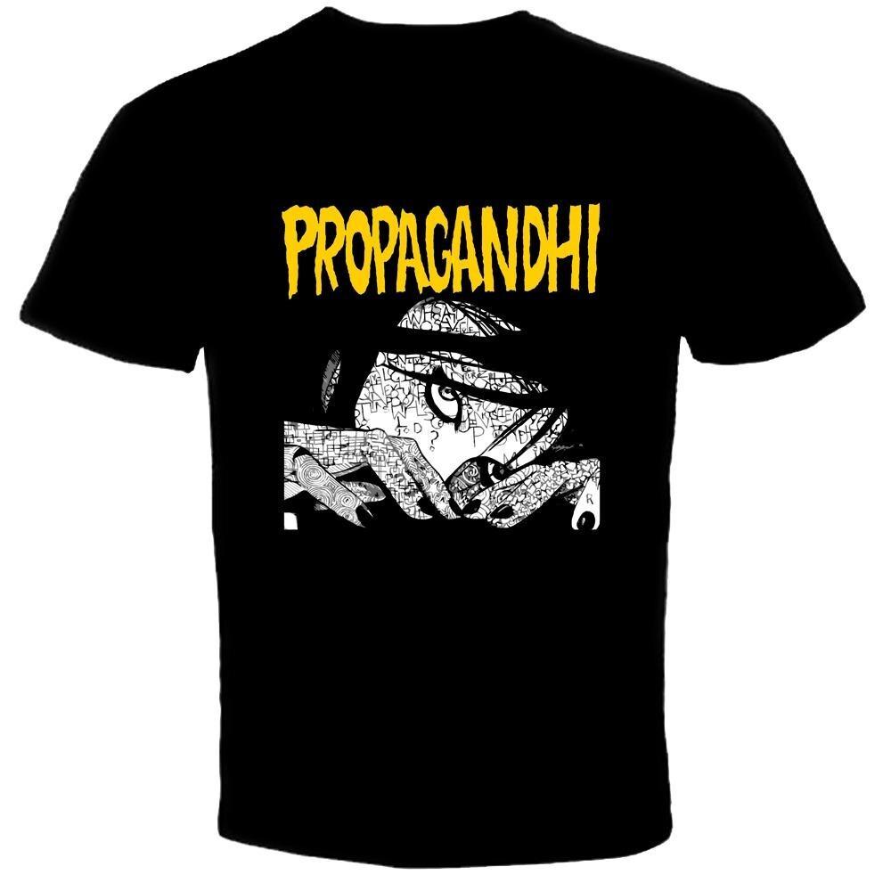 Vtg Propagandhi Band Short Sleeve Cotton black All Size Unisex Shirt SE163 Unisex T-Shirt XXXL