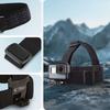 Stirnband für GoPro DJI GA100 Action-Kamera Kopfhalterung - Schwarz