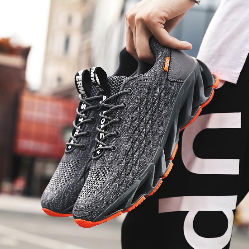 Herrenschuhe Mesh-Schuhe Blade-Sportschuhe Herren Blade Atmungsaktive Mesh-Laufschuhe Beliebte Herren-Freizeitschuhe
