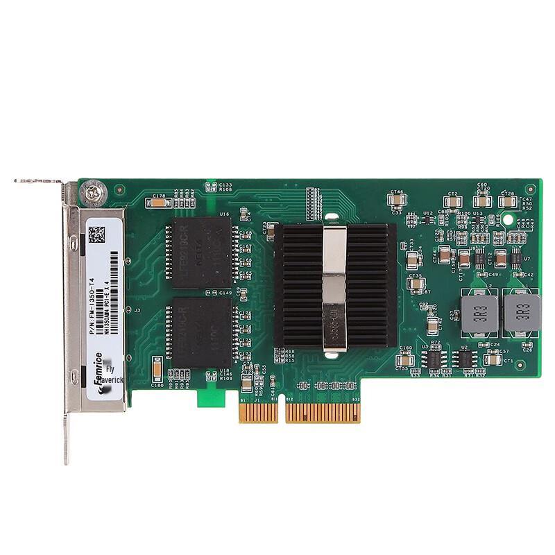 FEMRICE I350AM4 Chip Gigabitowa Czteroportowa Karta Sieciowa PCI-E X4