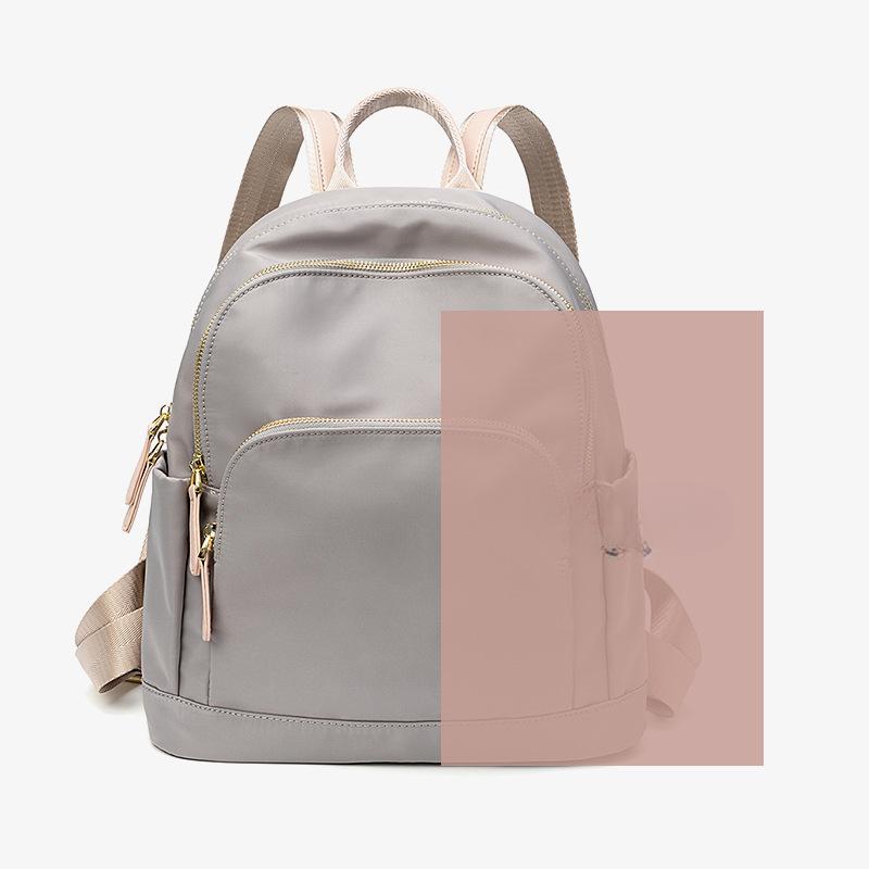 Summer Backpack Women's Oxford Cloth Backpack Large Capacity Casual Trend Travel Bag Student Satchel