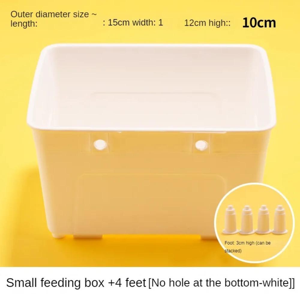 

Small Pet Multi-function Isolation Breeding Box, Fish Tank Hatchery for Turtle Seedling & Guppy Isolation, Aquarium Accessory белый