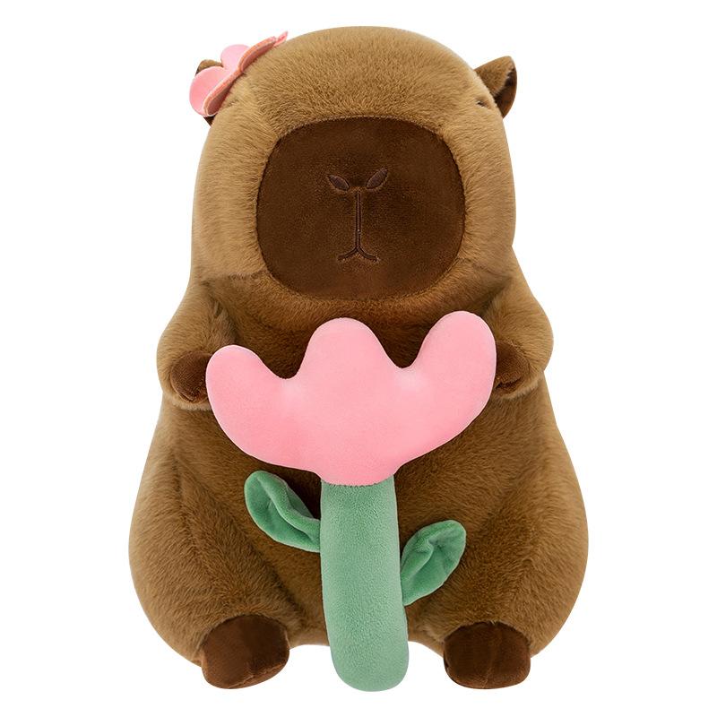 Cute Capybara Capybara Gives Girlfriend Gift Plush Toy Doll Children's Doll