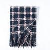 New High end Versatile Korean Version Autumn and Winter Plaid Student Scarf for Men and Women Versatile Retro Thickened Warm Scarf for Men