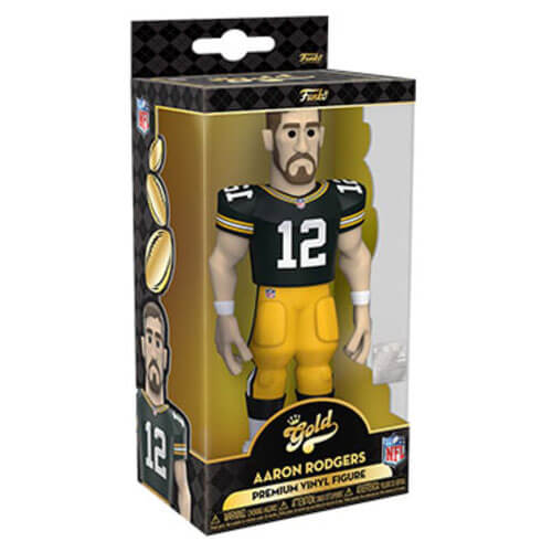 NFL Packers Aaron Rodgers 5" Vinyl Gold Chase dodává 1 v 6