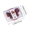 Clear Box Dollhouse Vegetable Model Simulated Design Simulated Food Dolls House Accessories  Gift