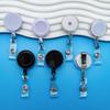 Retractable Badge Reels With Heavy Duty Belt Clip Smooth Retraction For Nurses Office Staff Students Use