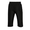 Li Ning Mid Waist Loose Solid Color Quick Dry Seven Point Shorts Thin Casual Shorts Men shorts Black AKQU425-1