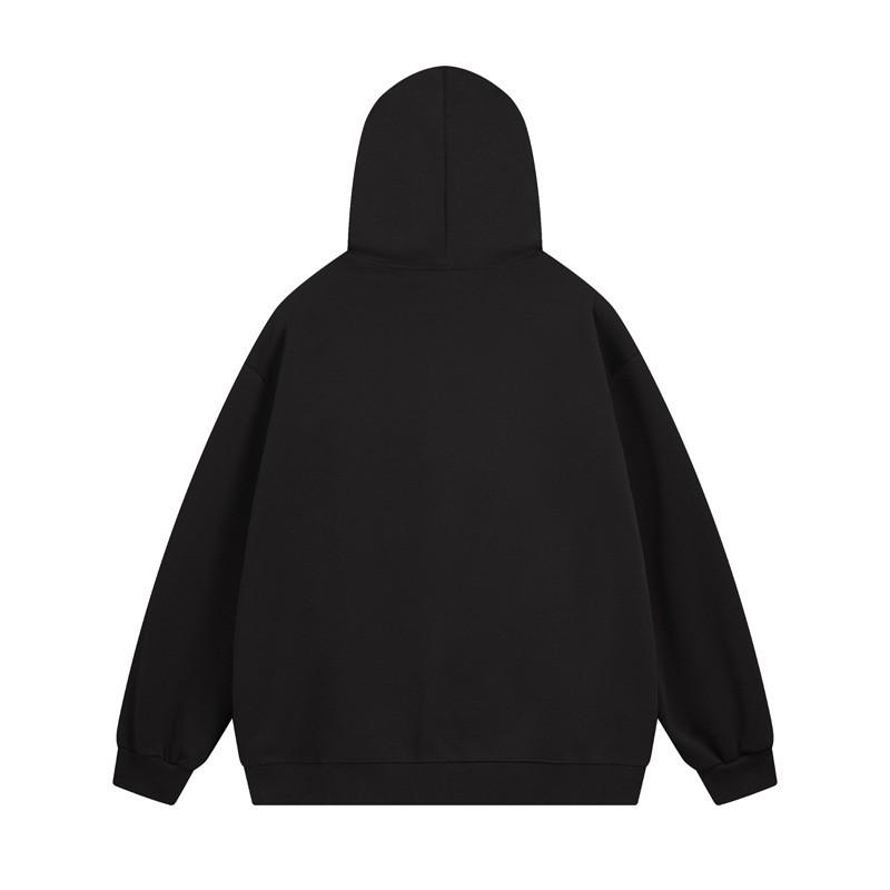 Unisex Oversized Hooded Sweatshirt With Graphic Print Streetwear Winter Casual Top