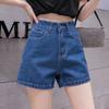 WTEMPO Denim Shorts Women's Summer High Waist Loose Shorts Slim Breathable Wide Leg Pants