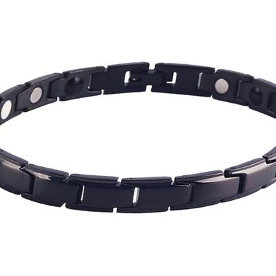 Blood Pressure Control Wristband Germanium Negative Ion Emission Blue Titanium Therapy for Stress Relief And Blood Pressure Management Body