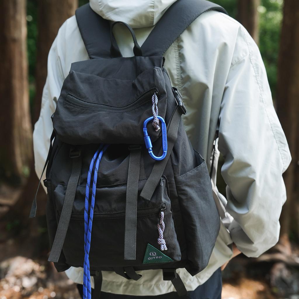 Schoolbag Outdoor Tooling Travel Mountaineering Bag Women's Wind Niche Lightweight Backpack Casual Backpack College Student School Bag Tide