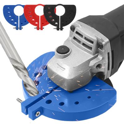 Drill Bit Sharpening Guide Tool Compact Design Reusable Multi-Specification Drill Bit Sharpener Grinding Attachment