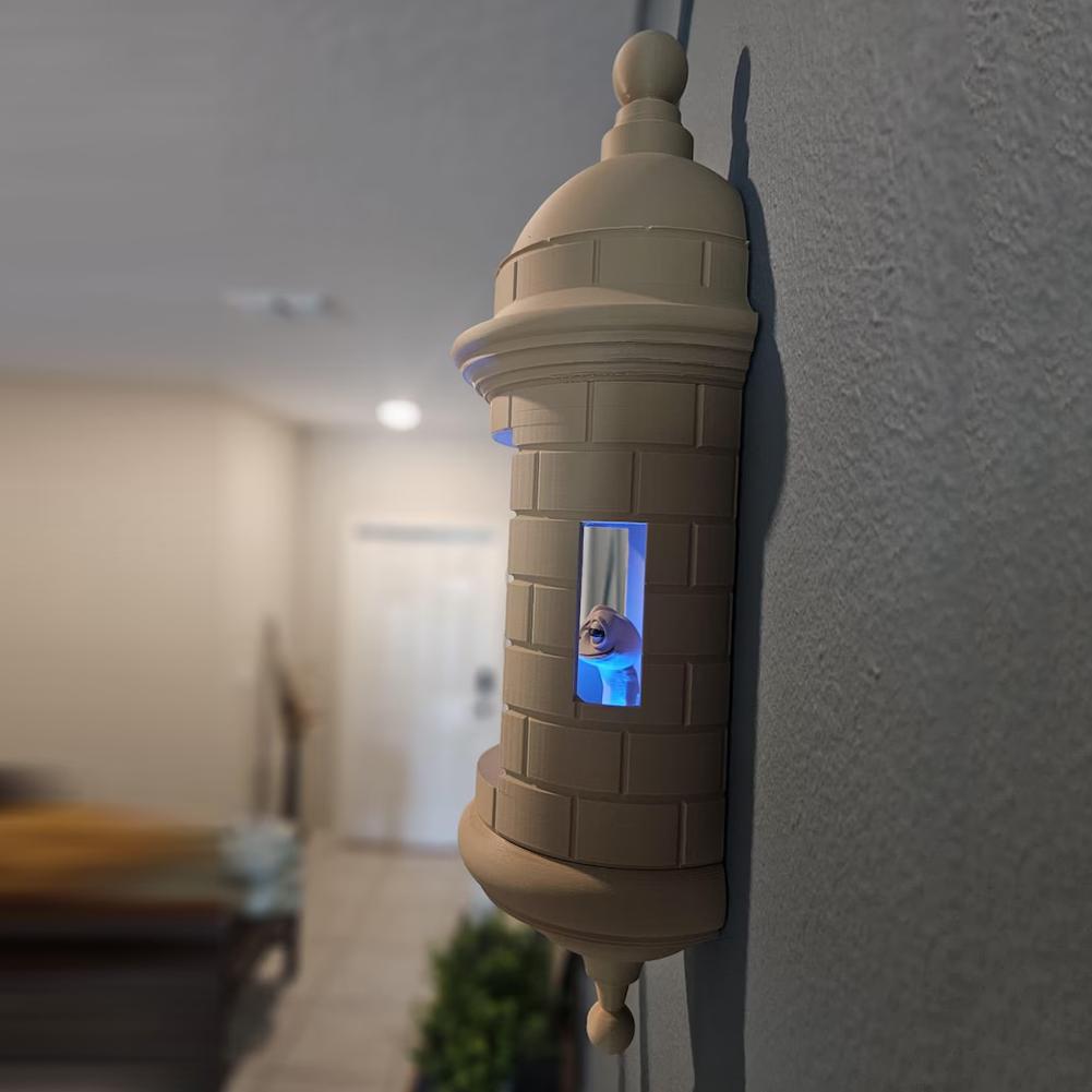 Frog Wall Lamp Decor Home Decoration Night Light Amphibian Themed Lighting Kids Room Novelty Light with 16 Light Color USB Power