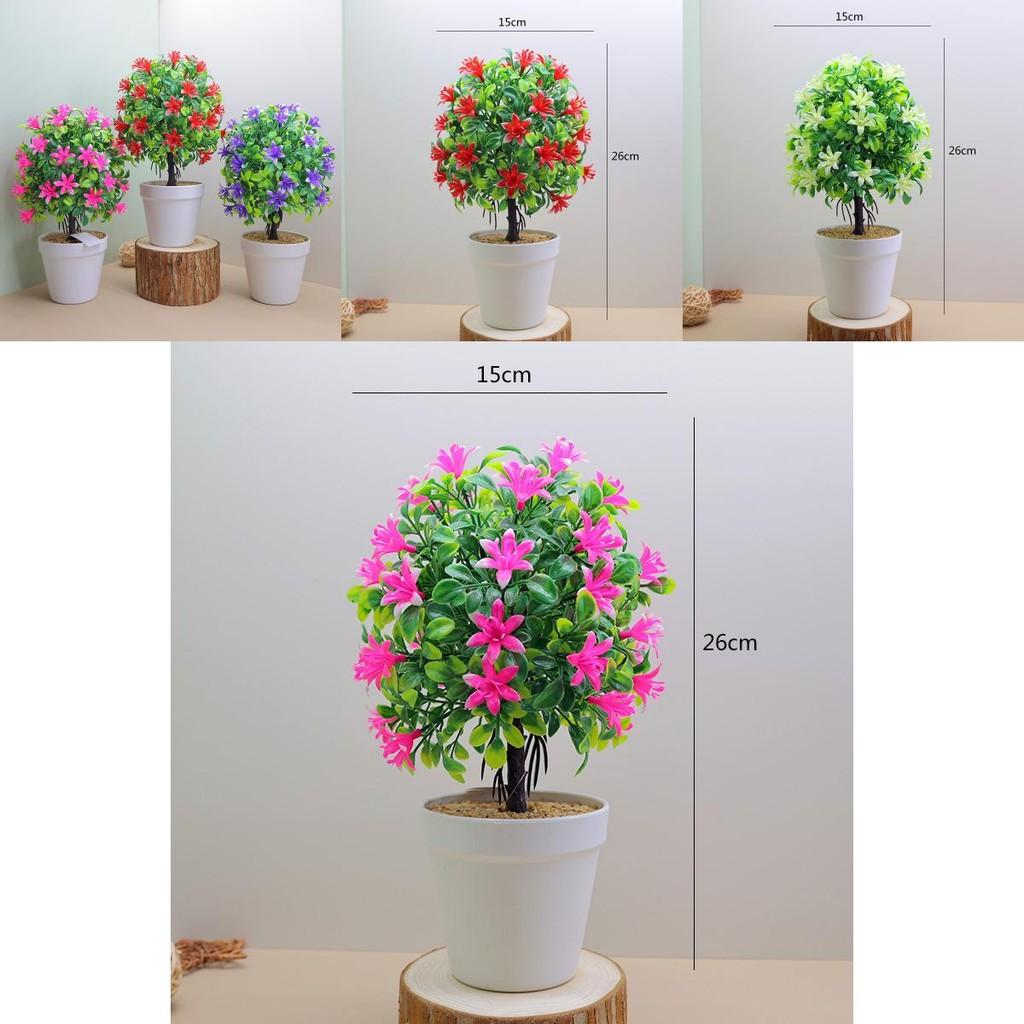 Artificial Murraya Exotica Plant With Plastic Pot For Home Decor And Photography Props