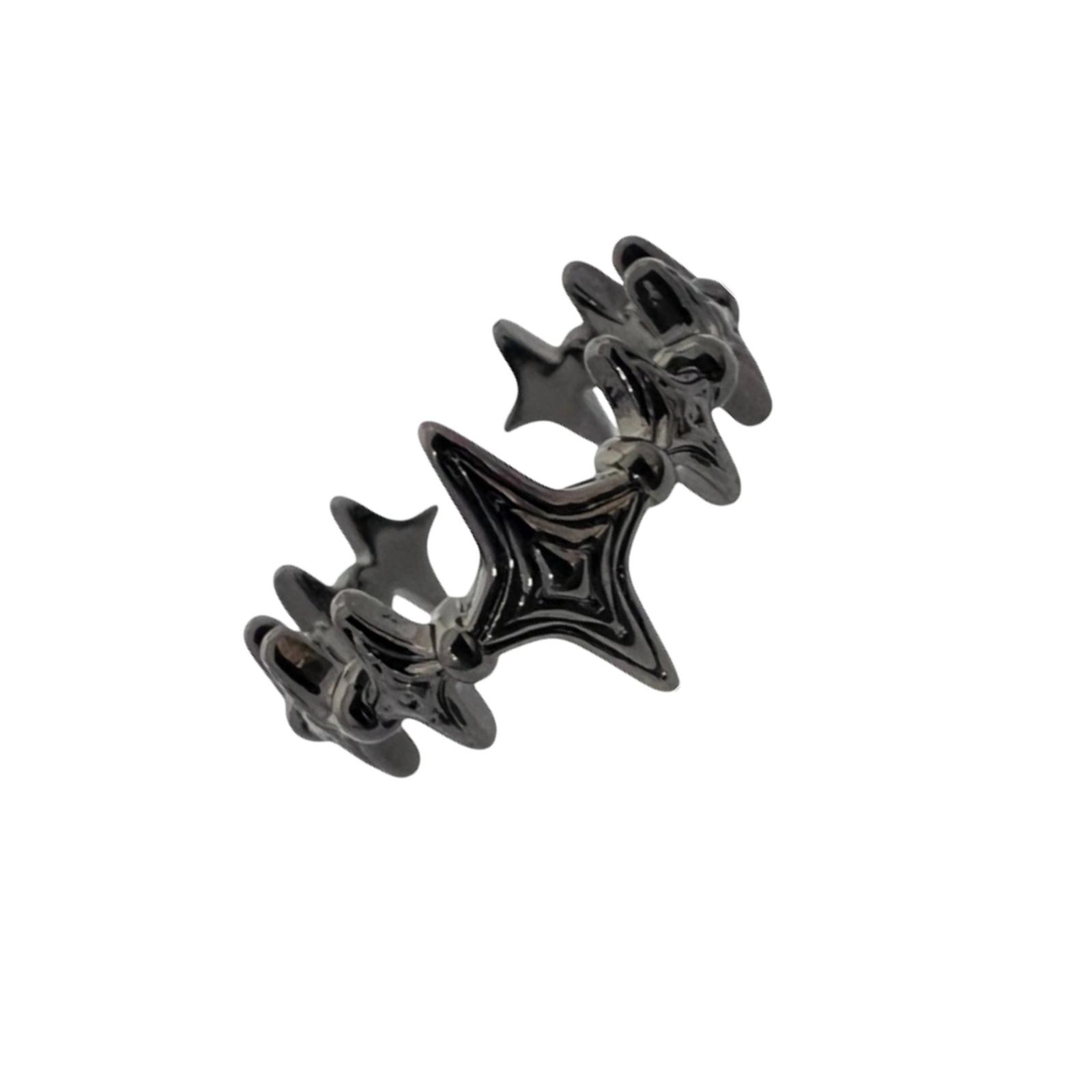 

Versatile Star Designs Adjustable Open Rings Crafted from Alloy for Various Occasions Including Parties and Daily Use