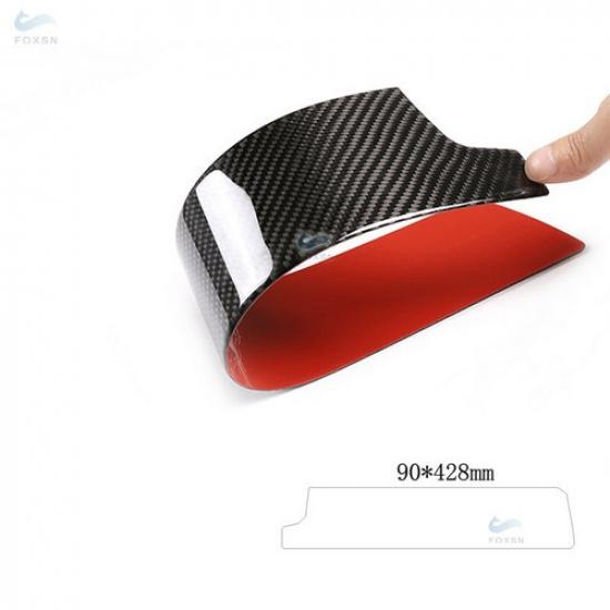 1*Carbon Fiber Co-pilot Center Control Panel Cover For Toyota RAV4 2006-2012