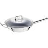 ZWILLING 40992-032-0 Coated Wok, Stainless Steel, Polished Stainless Steel, 32 Cm 40992-032-0