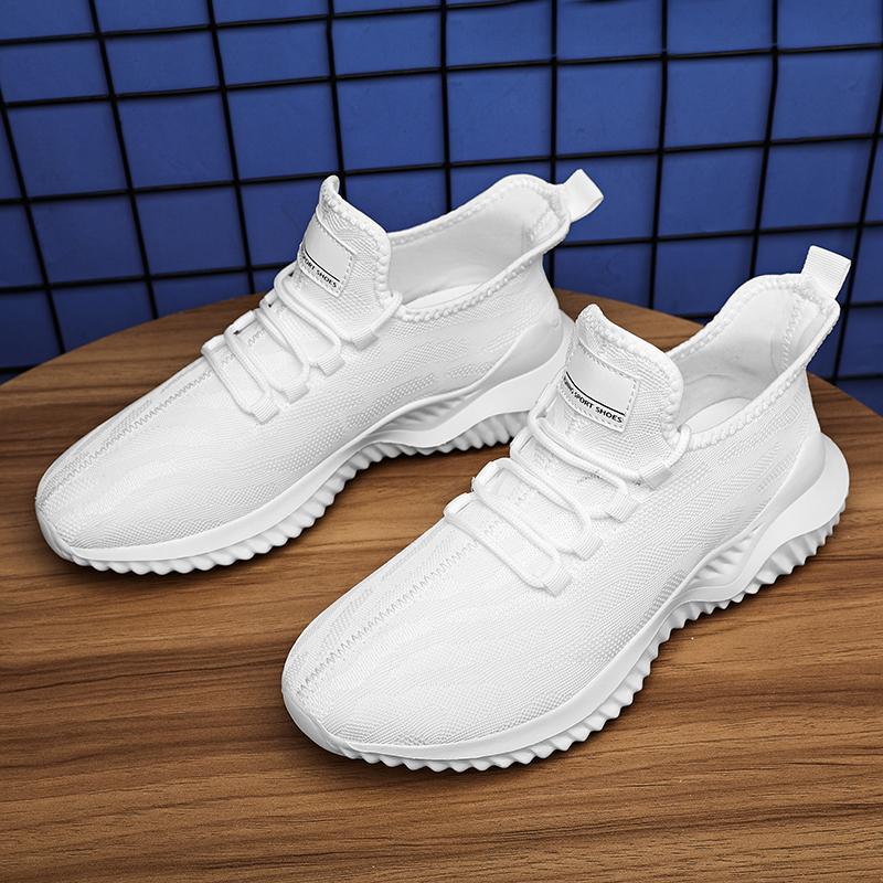 High Quality Men Shoes Casual Sneakers Breathable Lightweight Big Size Lace-up Mesh Walking Sneakers Ultralight Running Shoes