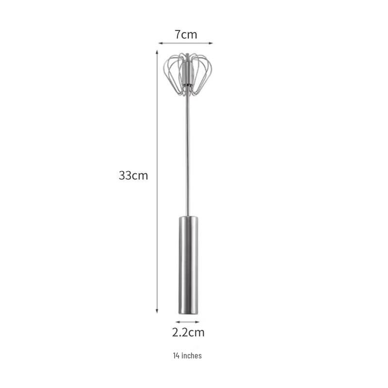 

Zhi Shi 304 Stainless Steel Semi-Automatic Whisk